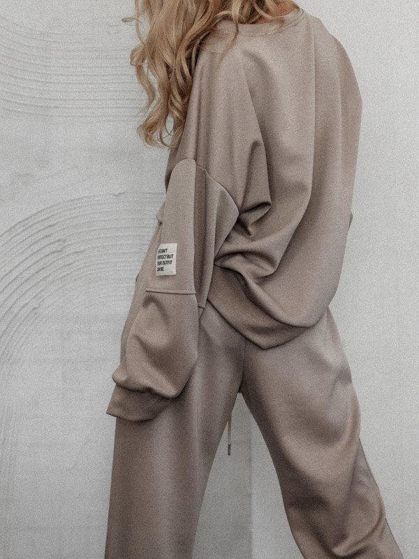 KOMPLET DRESOWY 2w1 BRANDT II TAUPE - WISKOZA 1