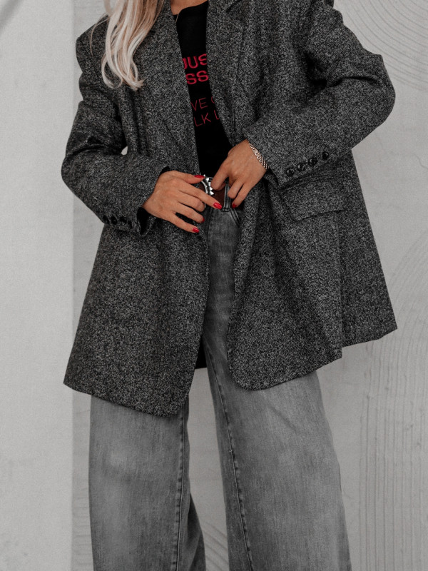 MARYNARKA BUSINESS CLASS O KROJU OVERSIZE 1