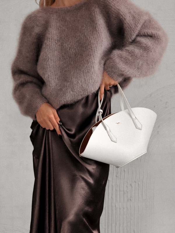 SWETER Z MOHEREM RUSTIC ECHOES TAUPE 4